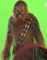 A behind the scenes screenshot of Chewie from Revenge of the Sith.