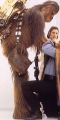 A photo of Chewie from the Star Wars Chronicles.