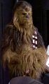 A screenshot of Chewie from the original Star Wars.