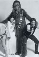 A publicity photo of Chewie from the original Star Wars.